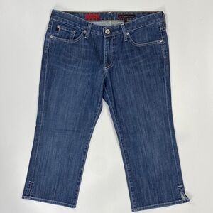 AG Adriano Goldschmeid The Athena Capri Jeans 31 Regular